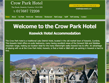 Tablet Screenshot of crowpark.co.uk